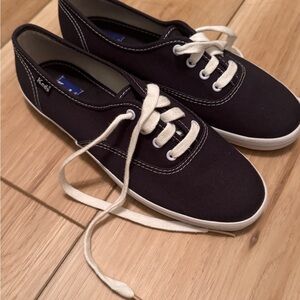 Keds Navy Canvas Sneakers